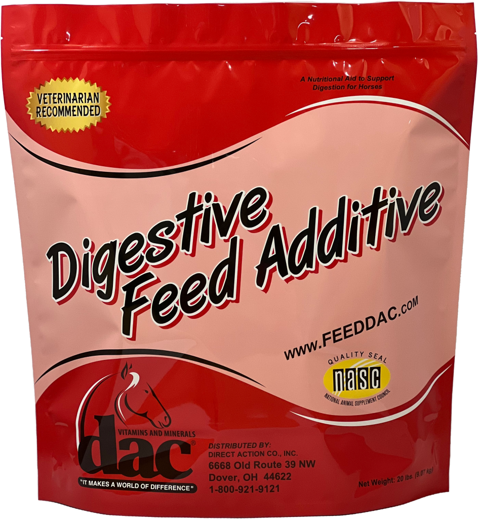 dac® Digestive Feed Additive “DDA” dac® Equine and Livestock Health